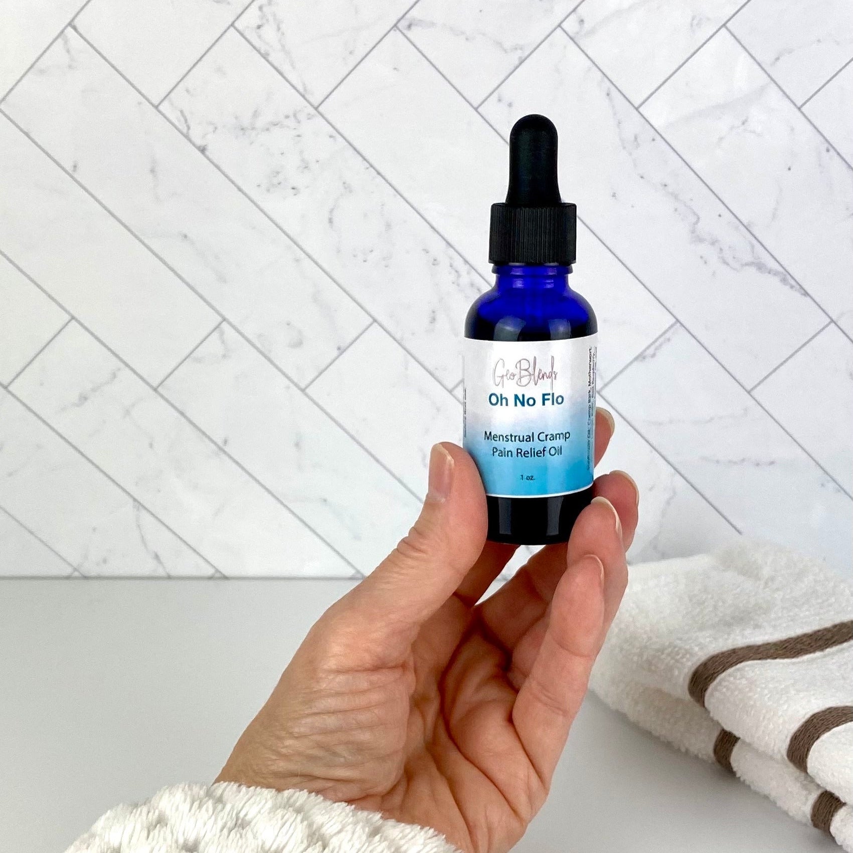 GeoBlends Oh No Flo Menstrual Cramp Relief Oil