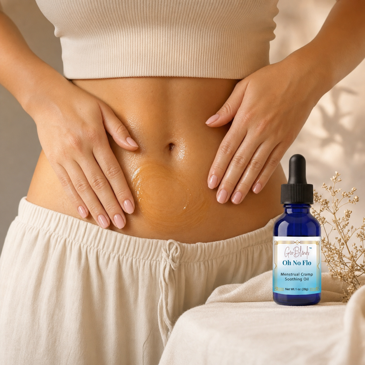 Applying a GeoBlends oil at home
